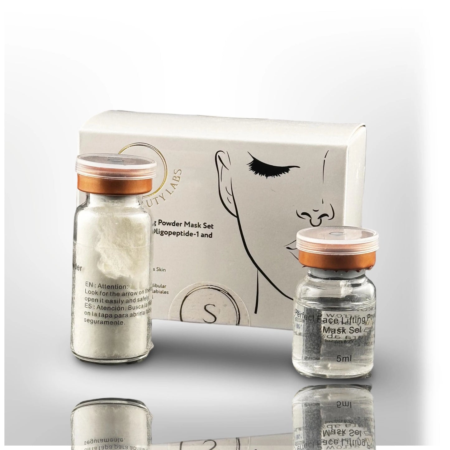 S Sculpt Beauty Labs Facial Lifting Mask.