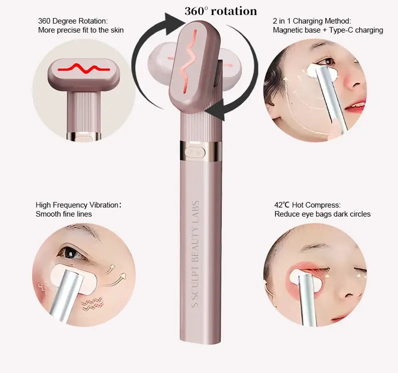 S Sculpt Beauty Labs LED Light Therapy For Skincare Products.
