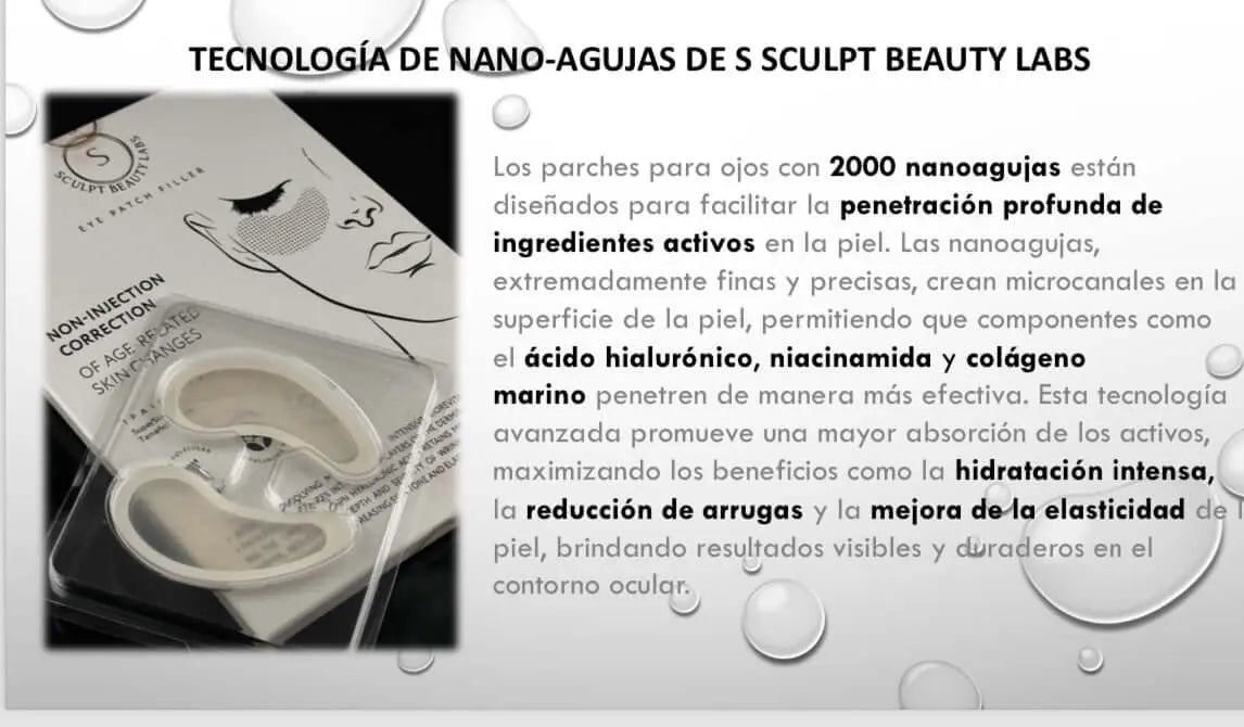 S Sculpt Beauty Labs Nano Needling Eye Patches S Sculpt Beauty Labs