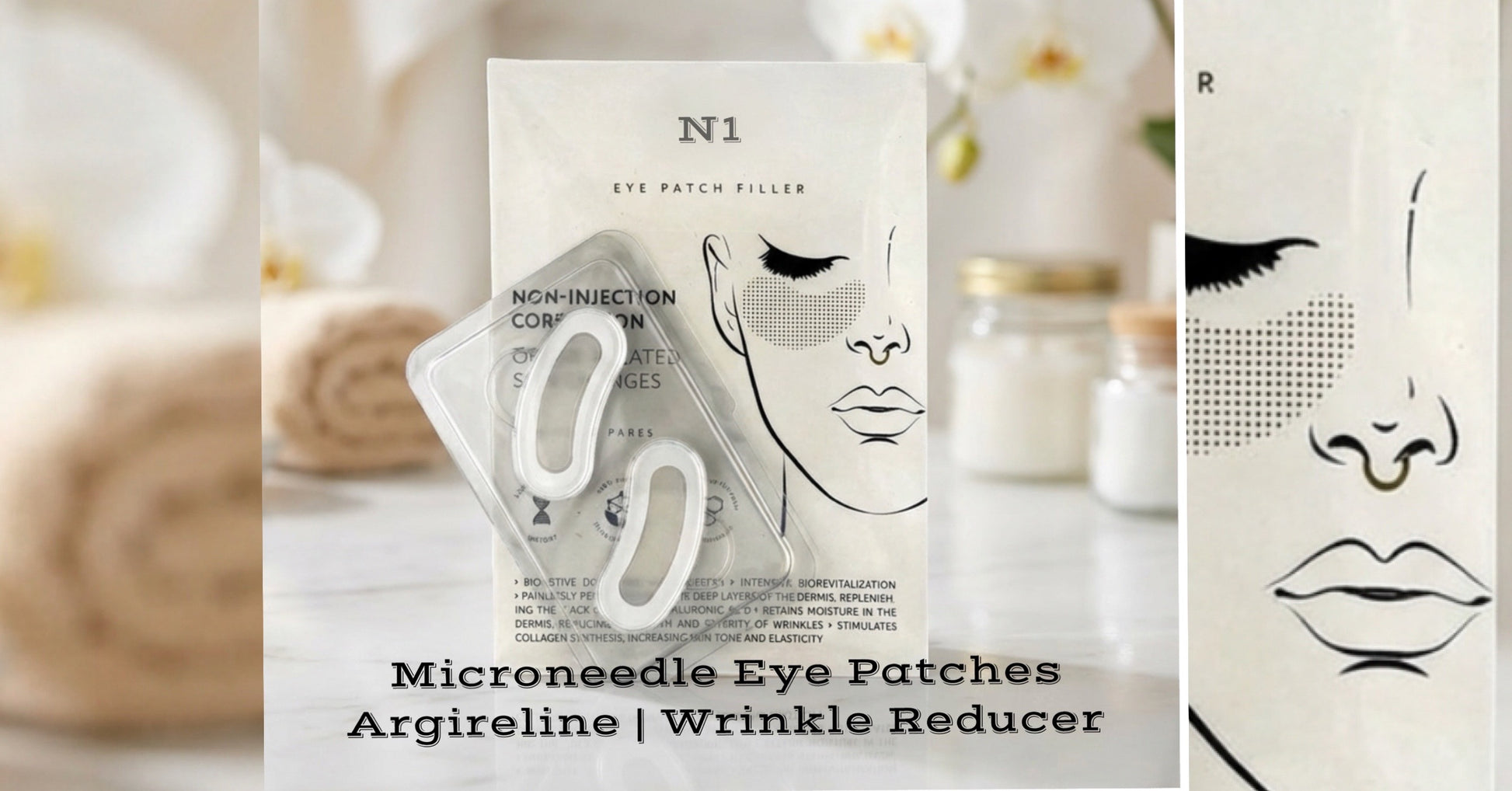 Micro Needle Eye Patches | Dark Circle Reducer 5 pairs - SSBL