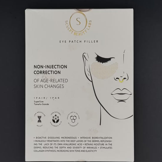 Microneedle Under-Eye Patches, designed to reduce wrinkles, fine lines, puffiness, and dark circles.